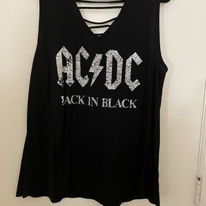 Women’s AC/DC Band Tank 2X